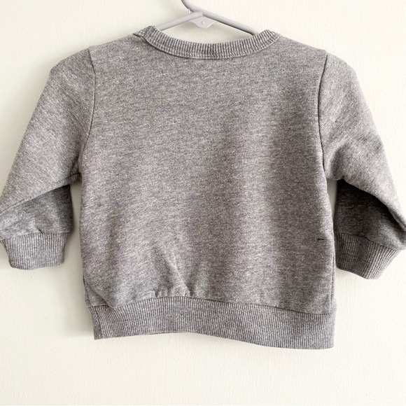 Carter's Gray Dinosaur Sweatshirt for Kids - Picture 4 of 5